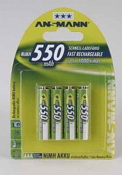 Micro Akku 550 mAh Blister(4Pezzo)