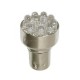 Lampa BA15S, P21W LED-Lampe, 24V, 12 rote LEDs