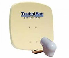 Satman 45 + Unysat Single LNB  beige