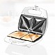 Unold 48421 Sandwich-Toaster American / Weiss-Edelstahl