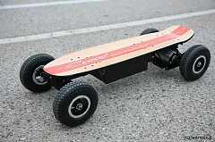 Skateboard elettrico - 800Watt - wooden plate