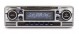 CALIBER 1-DIN Radio mit CD/MP3/USB/SD - Retro Chrome Finish