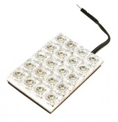 MULTI-FUNCTION HYPER LED PCB LAMP 35X50mm Farbe: rot