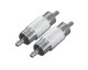 Dietz Cinchadapter Stecker - Stecker, Metallausfhrung, 2 St.