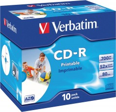 CD-R 700MB 52X 10er JC Print Promopack(10Pezzo)