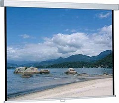 WS-P-ProScreen-Rollo AR 1:1 215x215cm BE/BL 1,0 Gain / Mattweiss