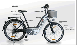 bicicletta elettrica MyBike-E1 V2